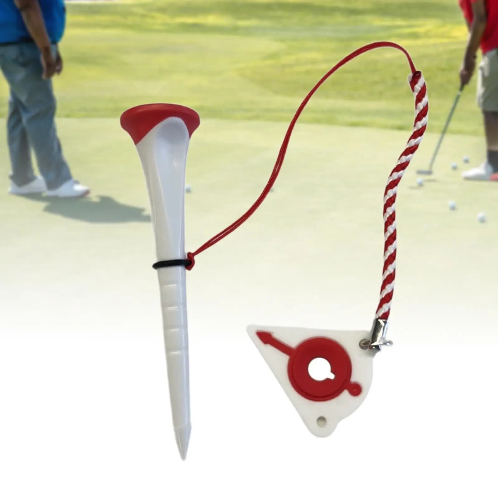 Tee da golf Tees da golf Porta pallina da golf riutilizzabile stabile portatile per campo di guida in cortile Forniture per golfisti per pratica all'aperto