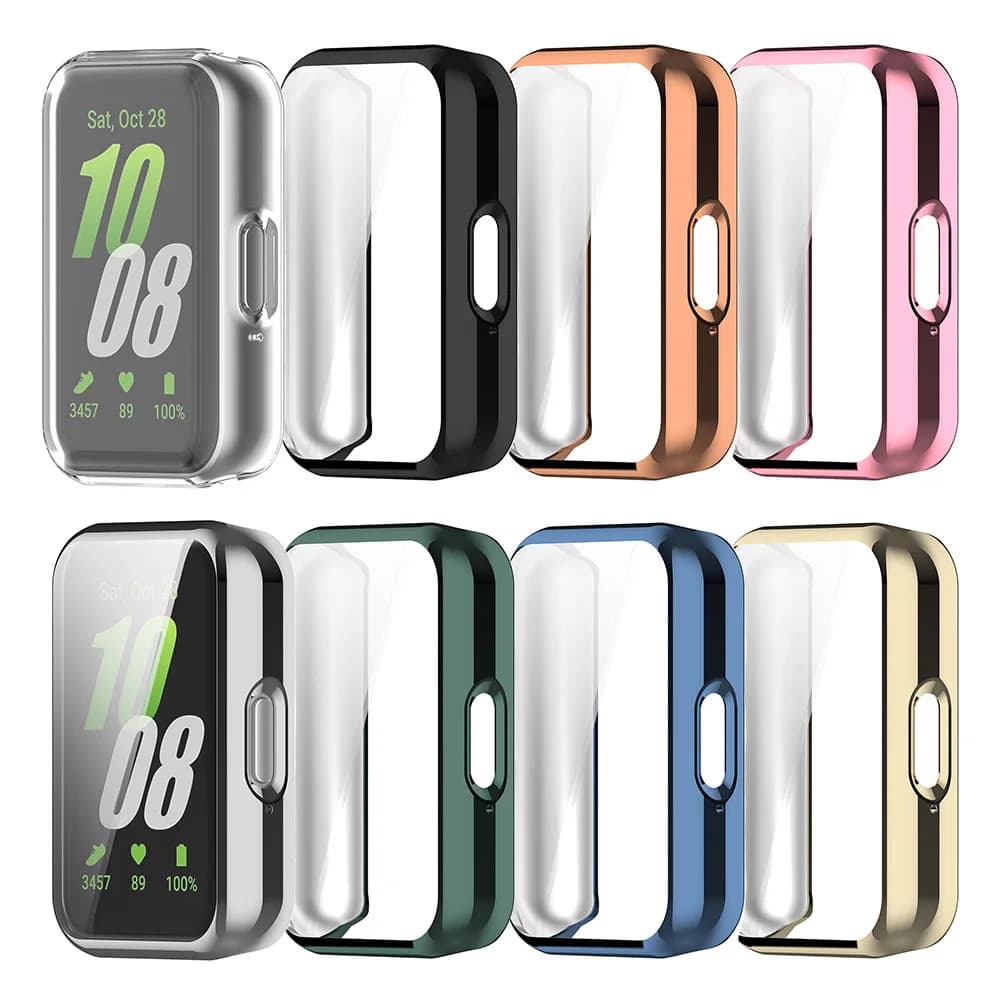 Custodia protettiva morbida in TPU per Samsung Galaxy Fit 3 SM-R390 Protezione per schermo intero Accessori per copertura paraurti