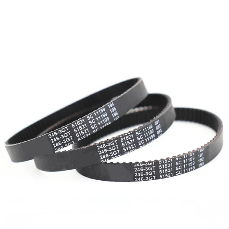 384-3GT 390-3GT 393-3GT 396-3GT 399-3GT Detached belt for machine tools 3D printer tools Rubber synchronous belt for bike transmission