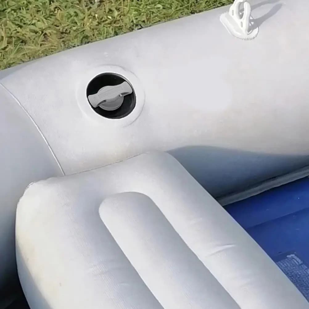 Set di 3 Tappi per Valvole ad Alta Pressione Rotanti per Kayak, Barche Gonfiabili, Paddle Board e Accessori per Gommoni