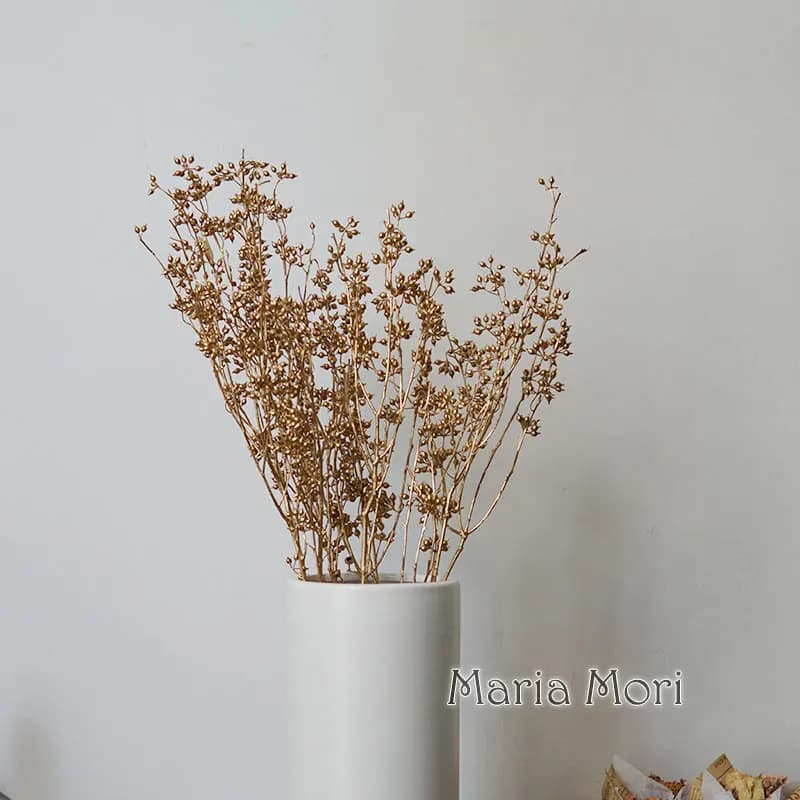 80g/Eucalypt Piccoli Frutta Fiori Secchi Naturali Oro Argento Colla di Cristallo Candele Fatte A Mano Fiori Epossidici Decorazione Della Casa Matrimonio