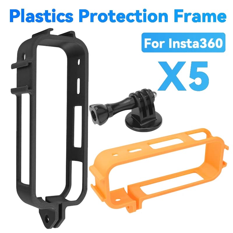 Per Insta360 X5 Telaio protettivo Staffa di espansione a sgancio rapido Telaio alloggiamento in plastica Gabbia per conigli per Insta 360 X5 Accessori