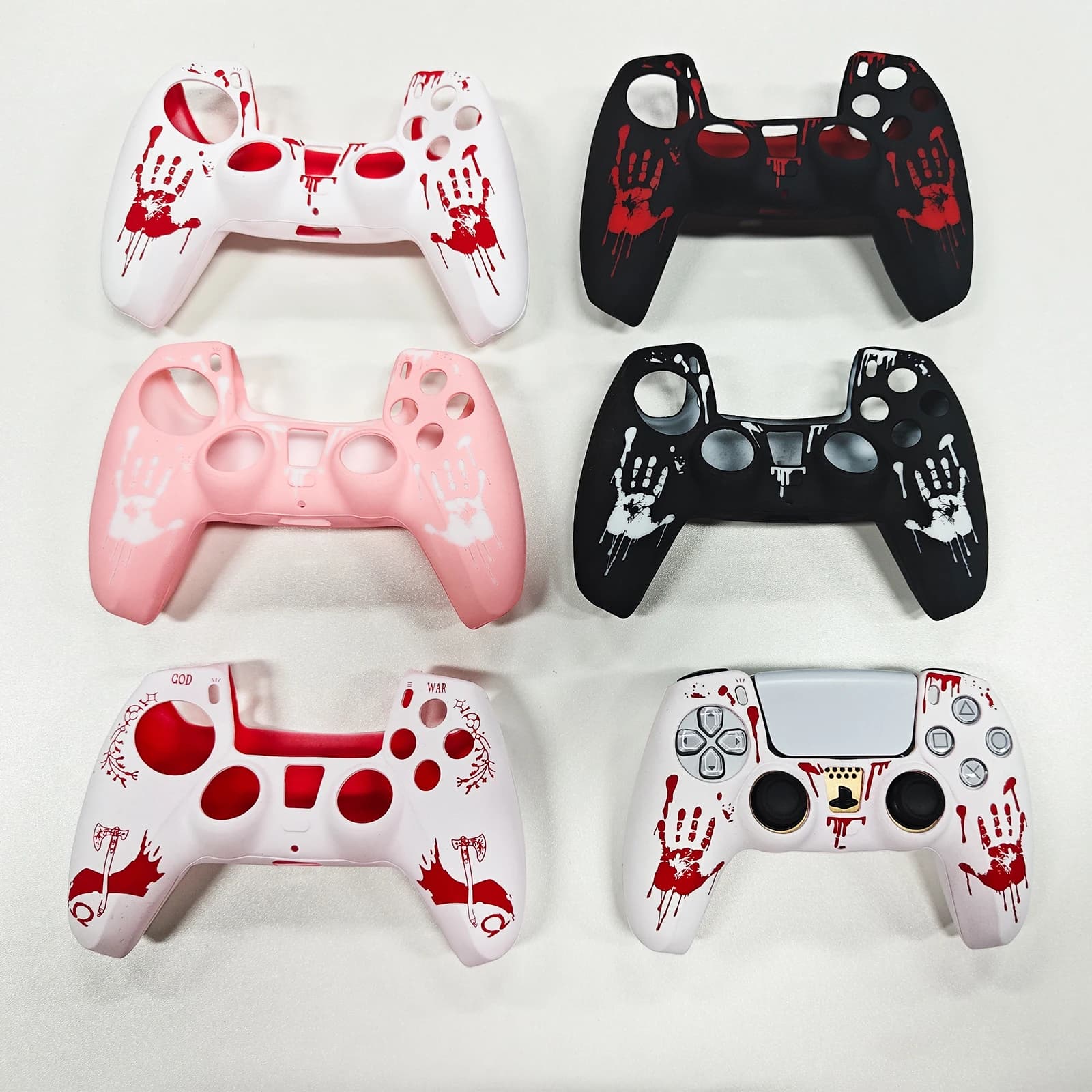Silicone Soft Controller Cover Case For PS4 Control Skin Covers Joystick Accessories for PlayStation 4 Video Gamepad