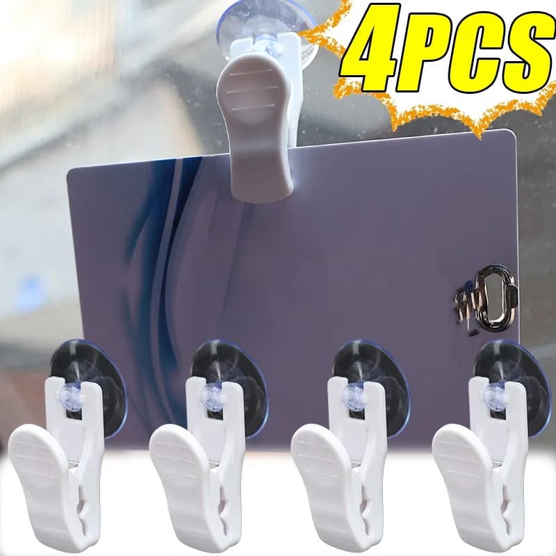 Clip universale per ventosa per auto Clip per asciugamano Supporto per ombrellone Gancio per asciugamano per piante Accessori per auto Supporti per organizer per archiviazione interna