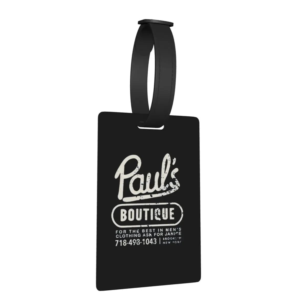 Etichette per Bagagli Pauls Boutique, Accessori per Valigie, Targhette per Bagagli da Viaggio, Porta Etichette con Nome e Indirizzo