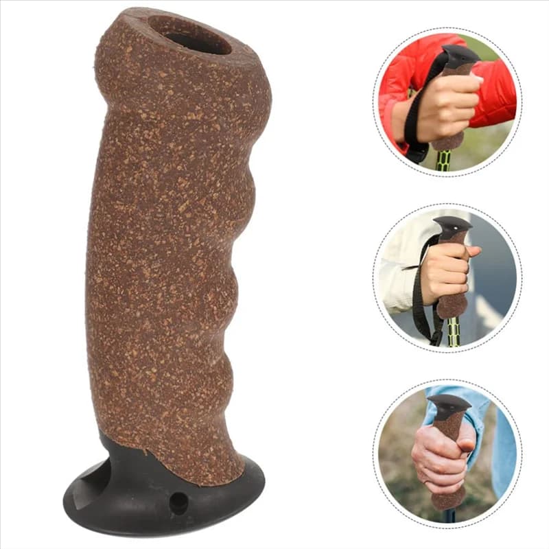 A29Z- Trekking Rod Handle for Cork Trekking Rod Suggestions for Trekking Sticks Trekking rod handle in cork Handle for walking stick