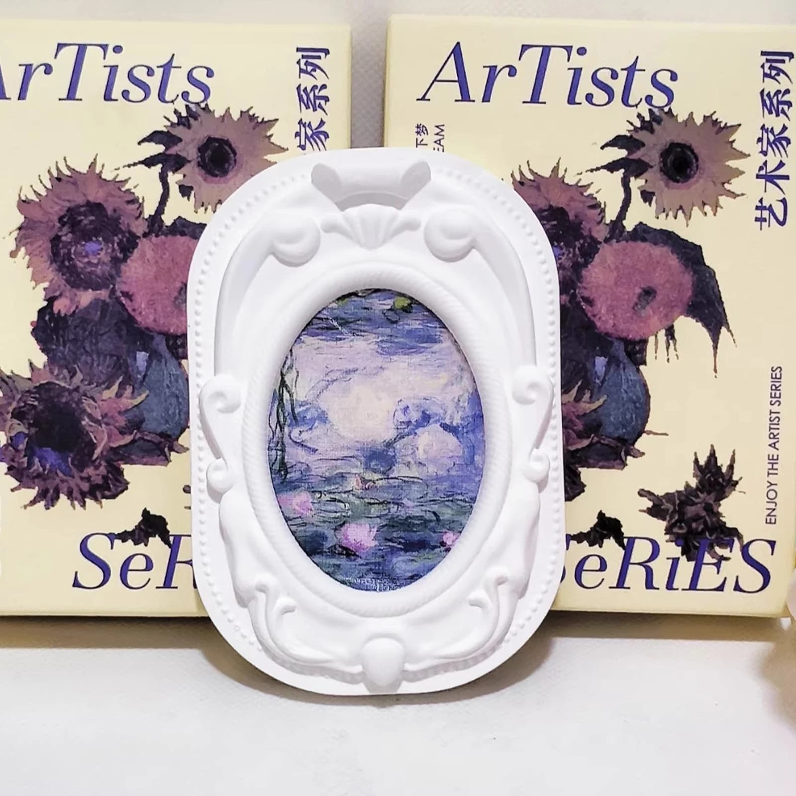 Ciondolo per aromaterapia con tablet in gesso vintage da 1 pezzo - Diffusore solido per guardaroba per auto e regali di San Valentino