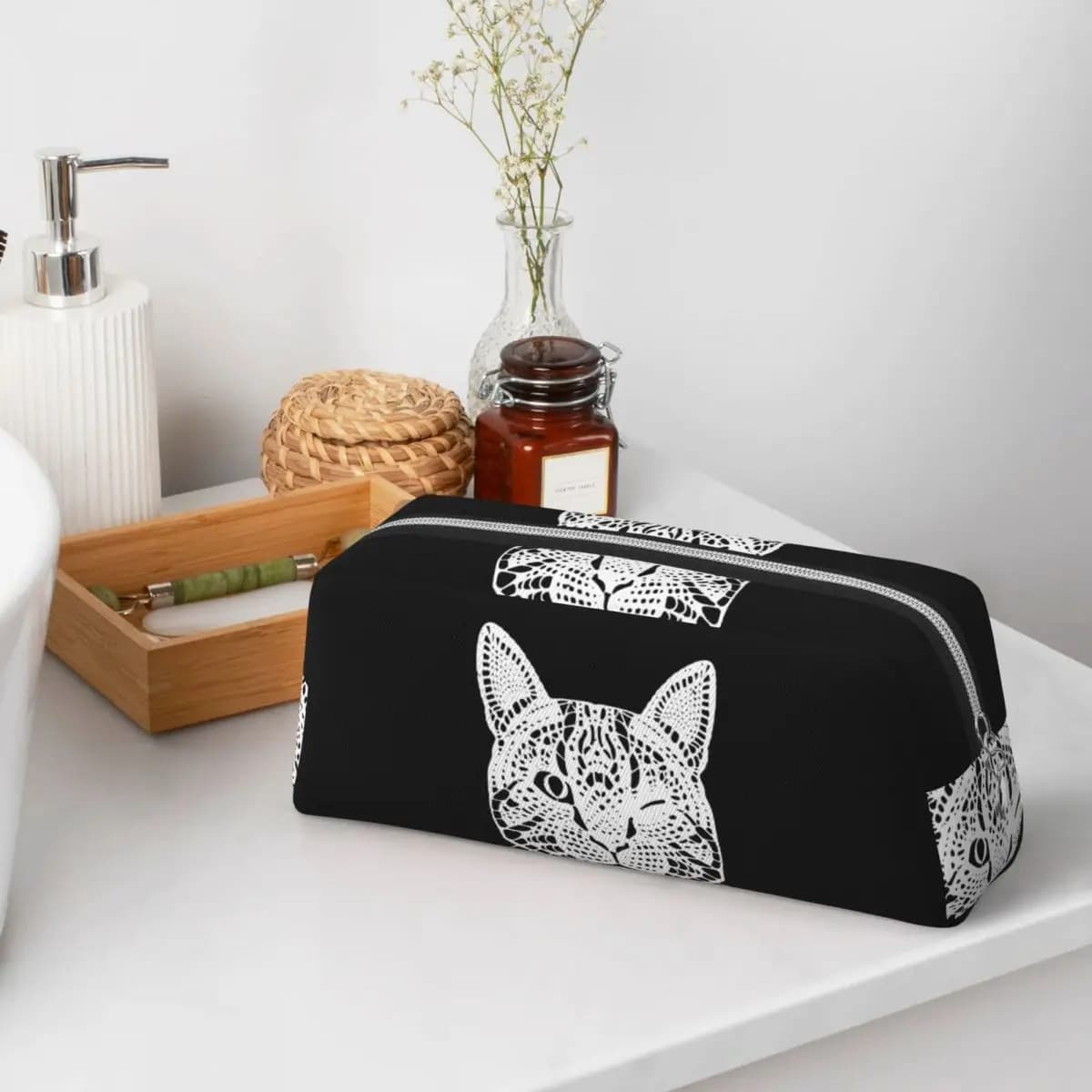 Baby Lasagna Cat Pencil Cases for Student School Pen Box Pencil Bag Pencil Pouch Storage Stationery Supplies