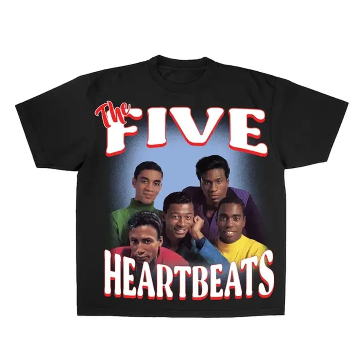 Vintage T Shirts "The Five Heartbeats 1991" Tee - Vintage Bootleg
