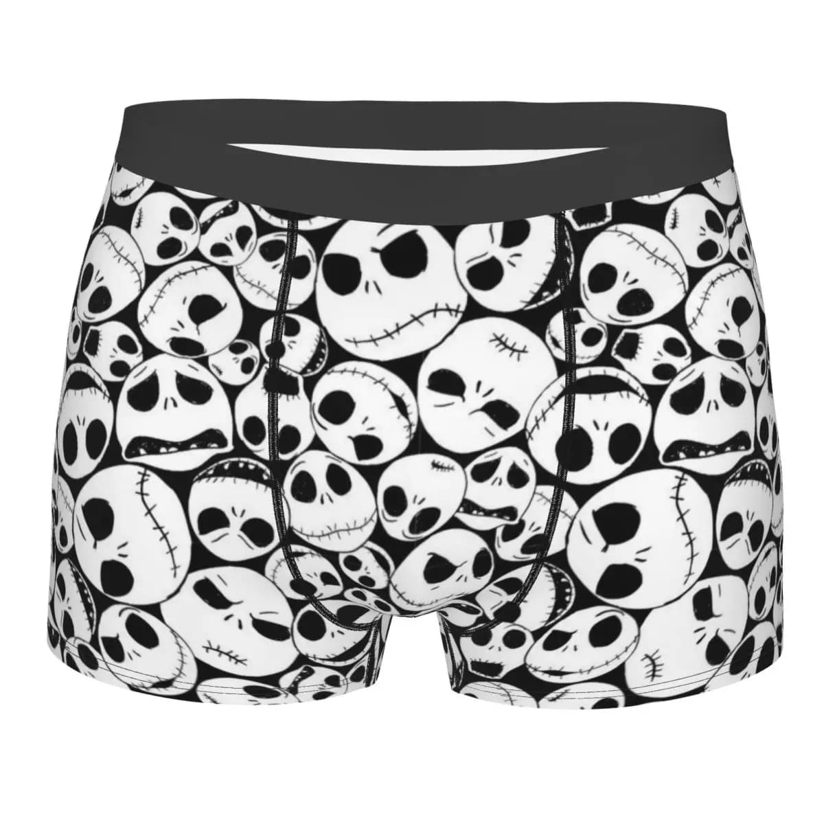 Sexy Nightmare Before Christmas Jack Skellington Boxers Shorts Mutande Comfortable men's briefs