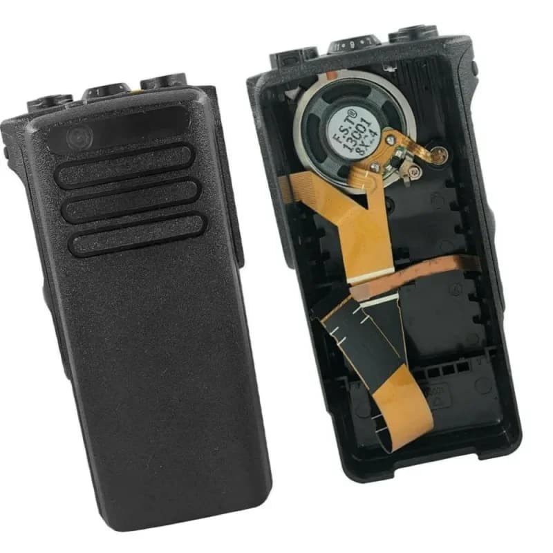 PMLN6111 Kit copertura custodia di ricambio per walkie-talkie nero con altoparlante per Motorola Radio XPR7350 XIR P8600 DGP8050 DP4400