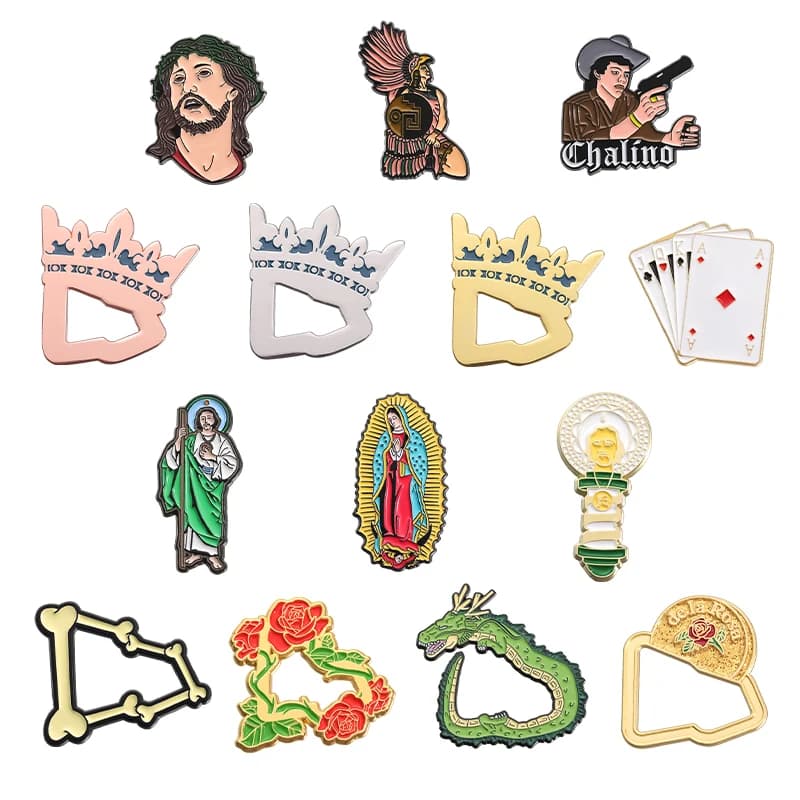 Baseball Cap Decorative Brooch Pin Creative Trendy Backpack Hat Metal Lapel Badge Jewelry Gift for Friend
