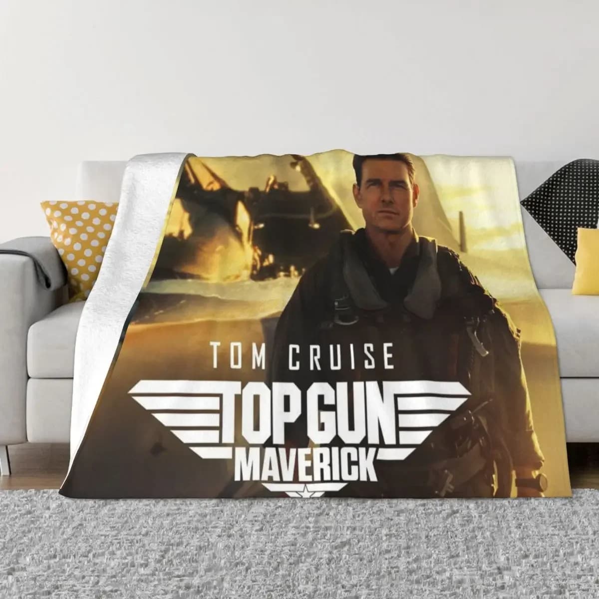 Carta da parati Tom Cruise coperta da tiro coperte regalo personalizzate polari