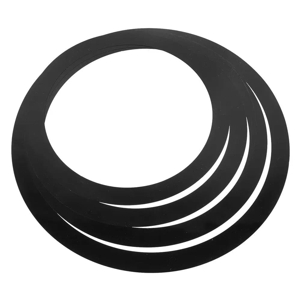 Set di 4 Smorzatori per Batteria, Cuscinetti Silenziatori per Tamburi, Dispositivi di Attenuazione del Suono