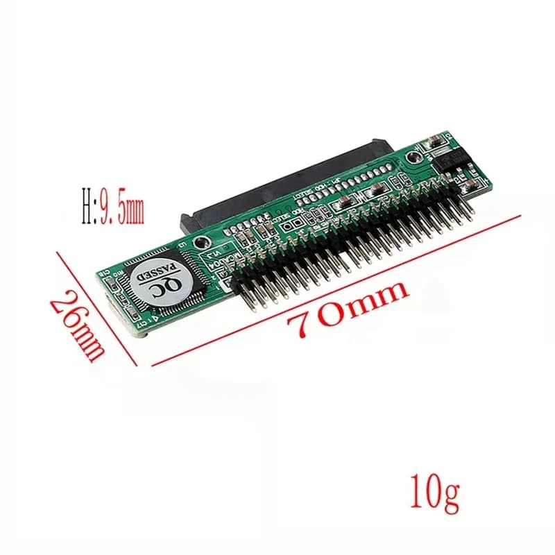 Disco rigido SATA da 2.5 pollici a scheda adattatore interfaccia IDE 44 pin porta seriale a porta parallela disponibile notebook