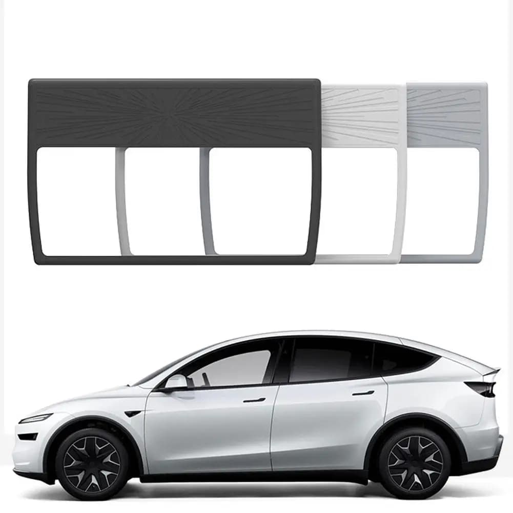 16inch Silicone Protective Frame Edge Cover For Tesla Model Y Juniper Model 3 Highland Central Control Display Screen Protector
