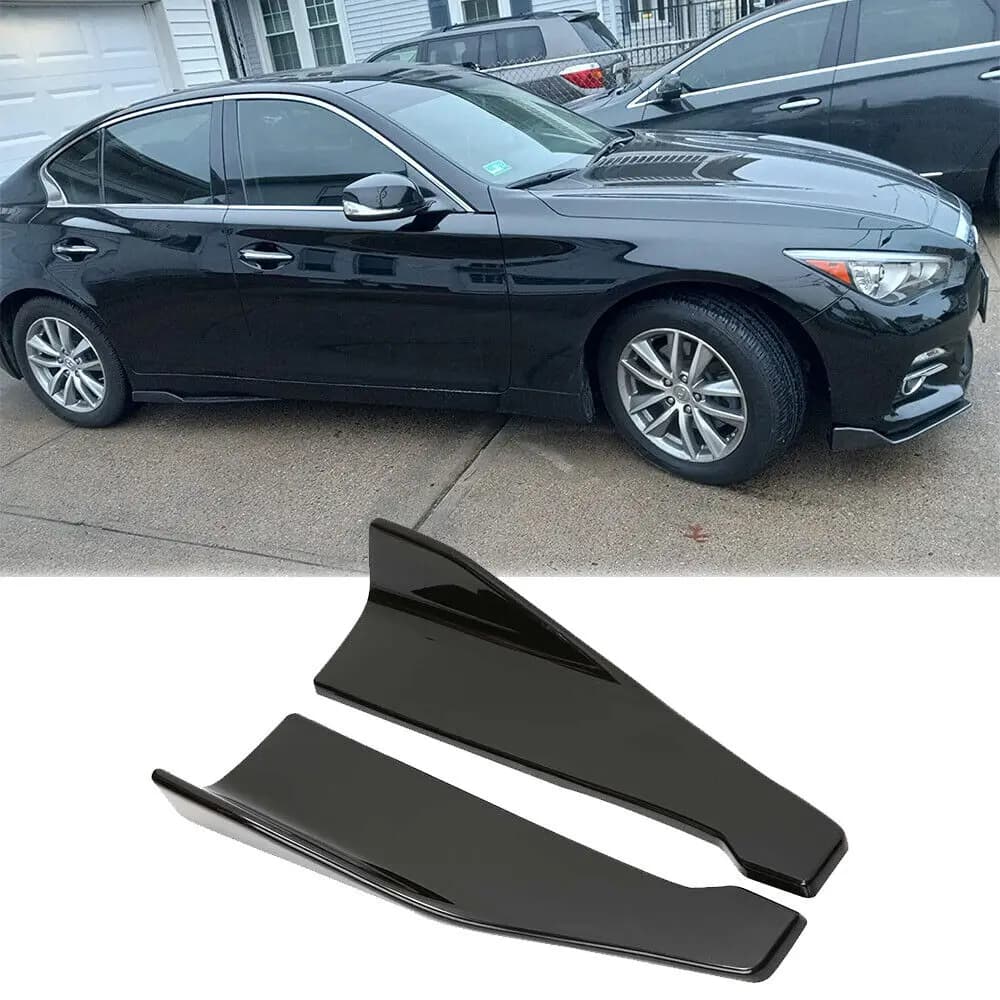 LAICY per Infiniti Q50 Q60 Q70 2005-2022 auto labbro posteriore paraurti gonne splitter pinne Spoiler Canards diffusore parafanghi laterali