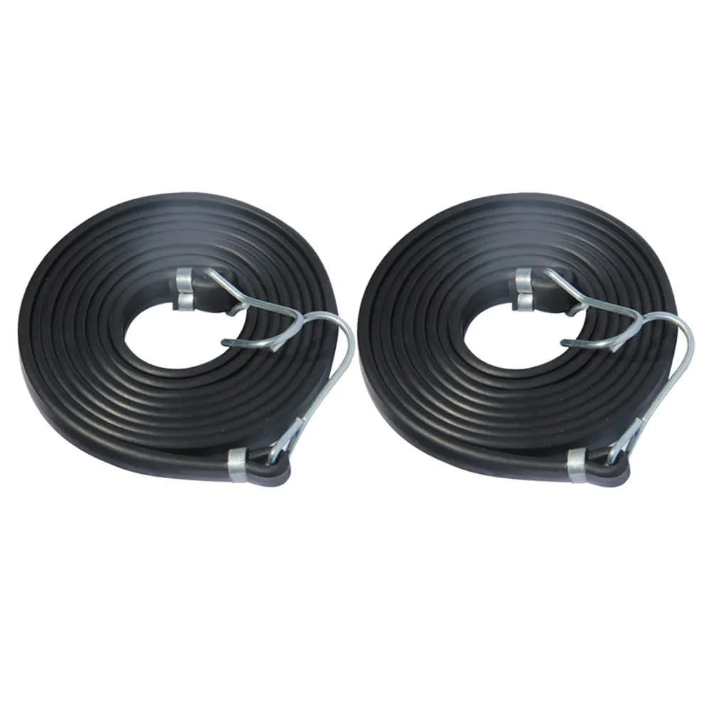 2 Pezzi Cinghie per Bagagli Moto Resistenti, Corda Elastica con Ganci per Caschi, Carichi, Moto, Bici Elettriche, Biciclette