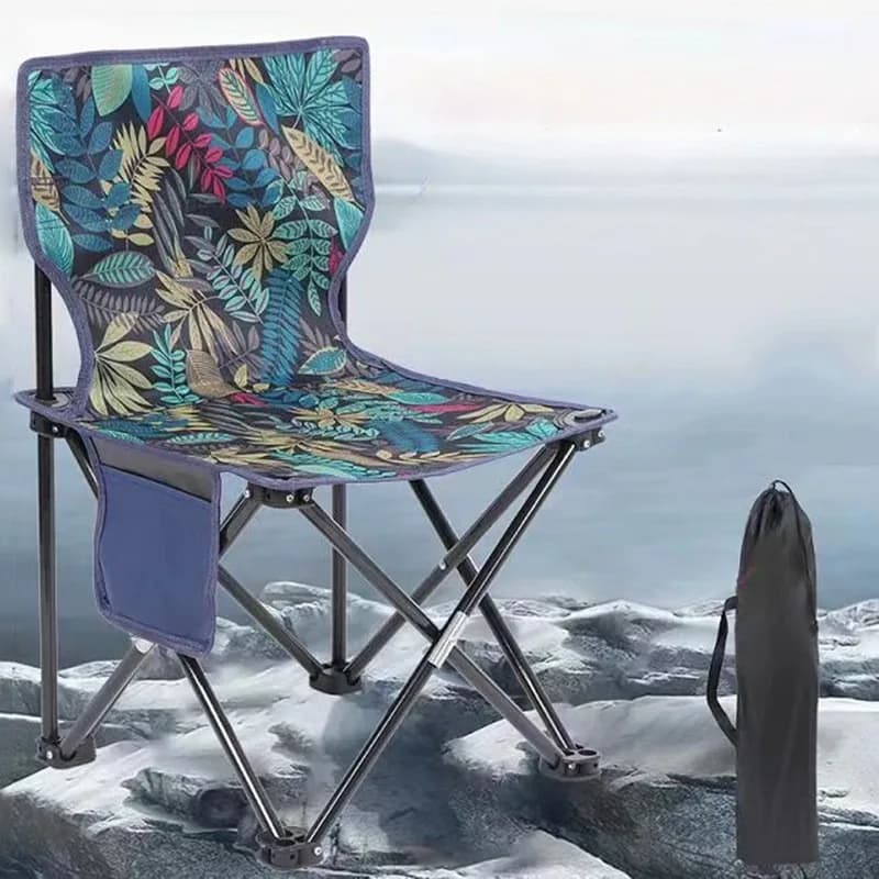 Sedia da Esterno YTYIN, Facile da Trasportare, Leggera, con Logo Personalizzabile, Arredo Pieghevole Portatile per Campeggio e Pesca