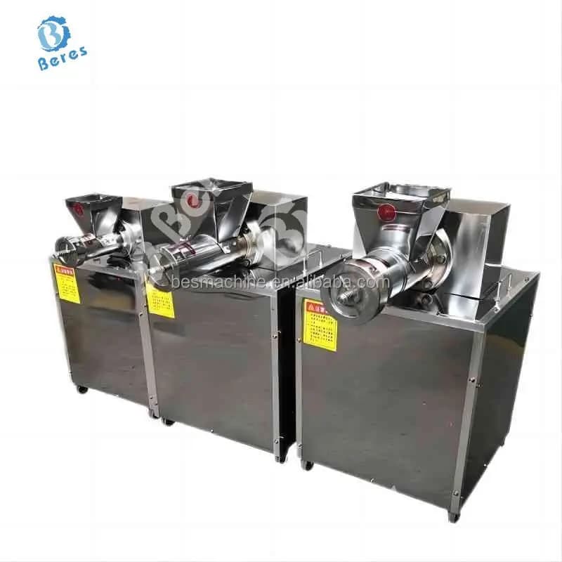 Linea di produzione di pasta Doppia estrusore Automatico fresco semipermanente Manuel Big Spaghetti Maker Make Machine