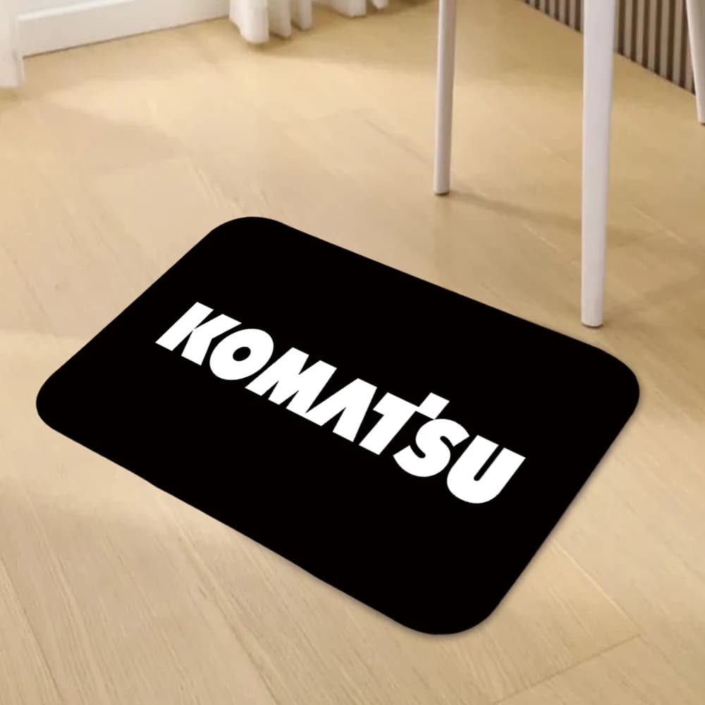 Komatsu Doormat Flower Skull Living Room Carpet Entrance Bathroom Floor Mat Door Rug Home Decoration 294