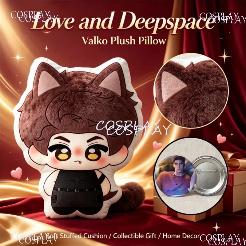 Love And Deep Space Aoyin Pillow Office Pillow Halloween Exhibition Q Edition Surrounding Doll Alien Pillow