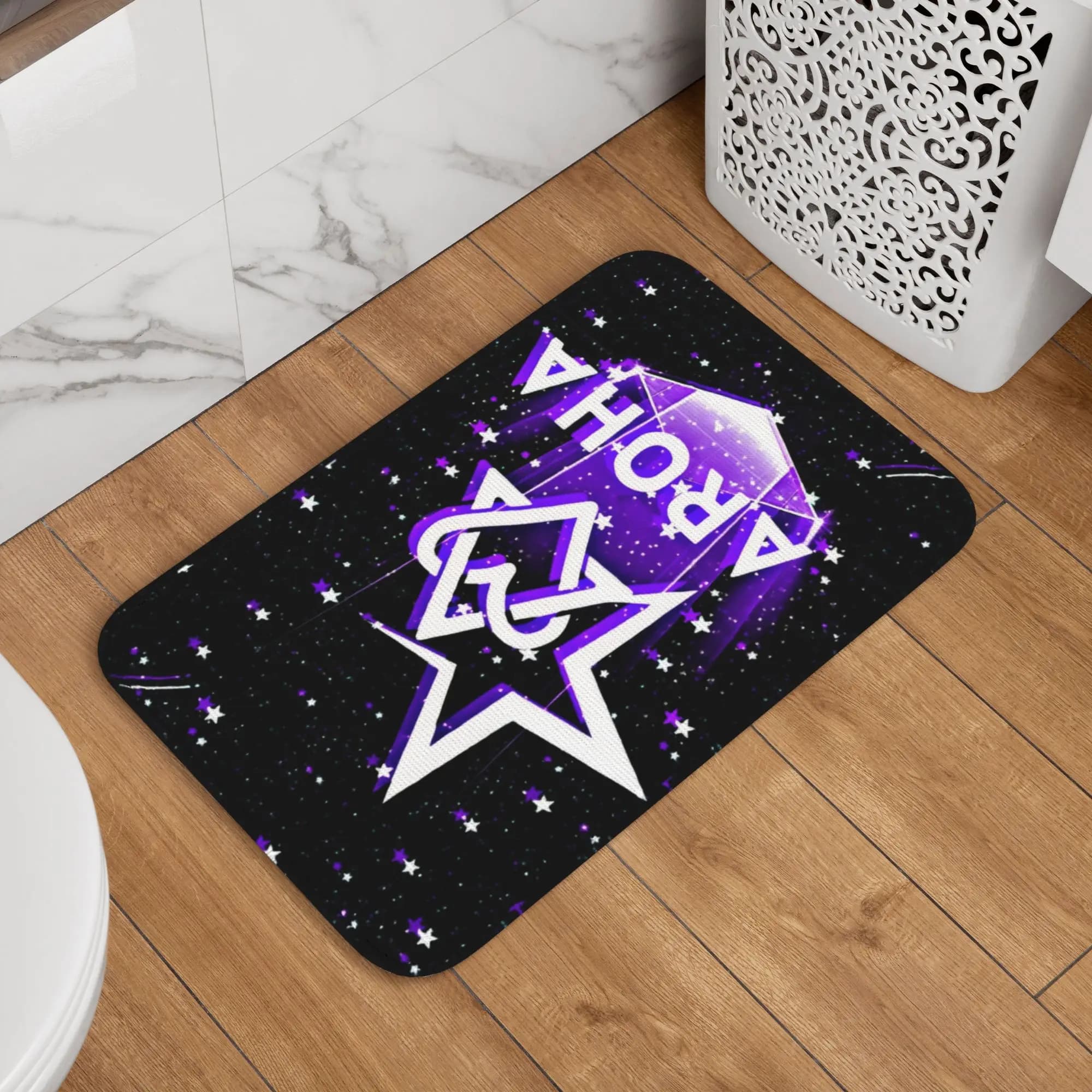 Kpop Astros MJ Jinjin Cha Eun woo Yoon San ha Rocky Tappetino antiscivolo per cucina, bagno, camera da letto, 40*60 cm