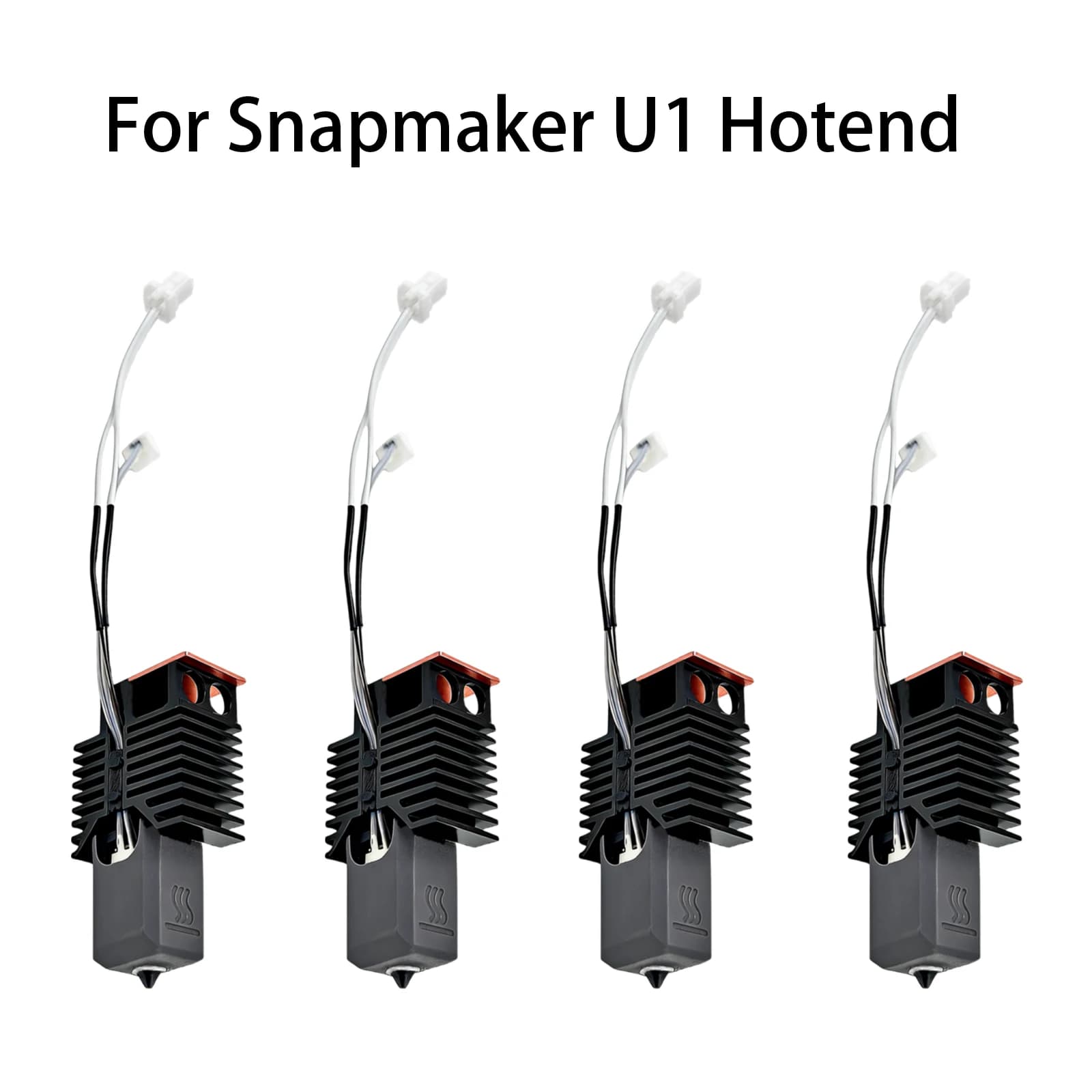 New High quality For Snapmaker U1 Pre-installed Thermistor & Ceramic Heating Plate Quick Heating Hotend For U1 3D Printer Parts