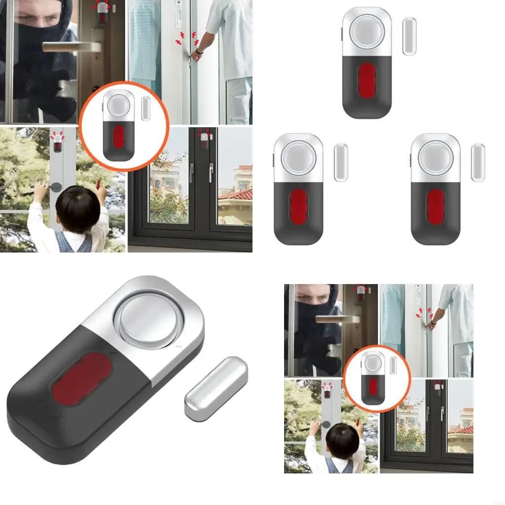 Sensori della finestra della porta wireless alto decibel Allarme per sicurezza ufficio della casa 130db K1KF