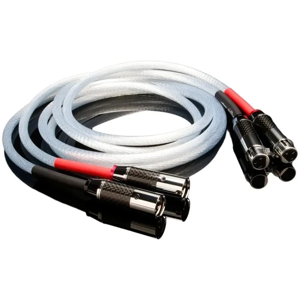 Coppia cavo HiFi XLR con freccia OCC spina XLR placcata in rame connettore bilanciato 3 pin 12 core per amplificatore DAC TV audio per auto