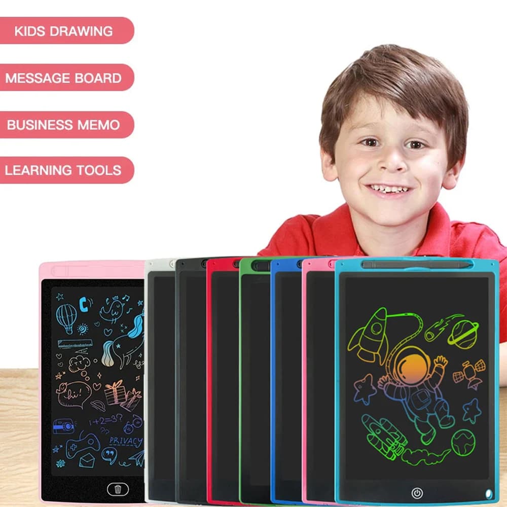 Tavoletta da scrittura LCD da 8,5 pollici Tavolo da disegno per bambini Doodle Pad elettronico Giocattoli educativi Regali per ragazze Bacheca per notebook digitale