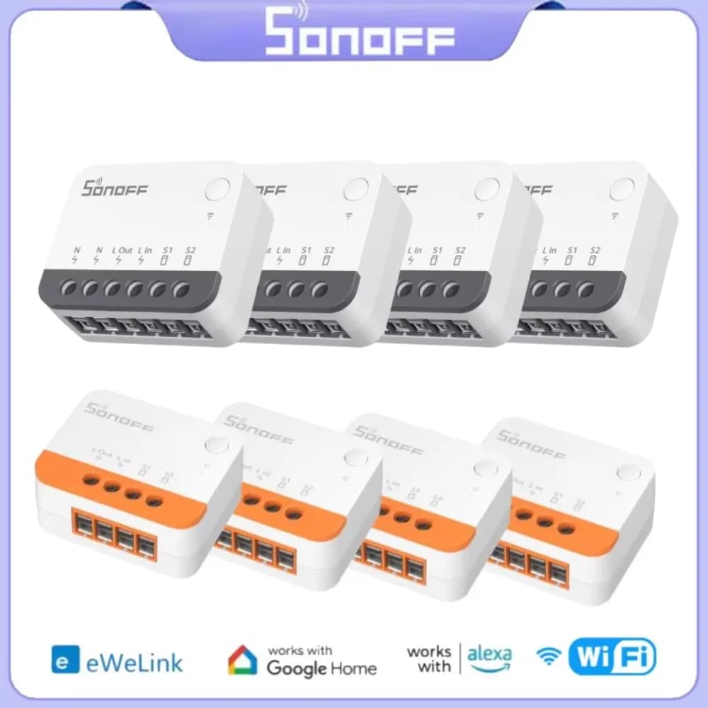 SONOFF ZBMINI-L2/ZBMINIR2 Zigbee Module Smart Switch FAI FROM YOU No Cable Neutral Request Control A 2 Vie Domotica For Alexa eWelink