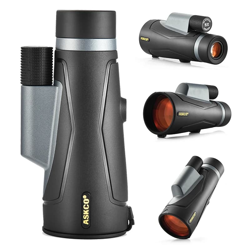10X56 12X56 ED Lente Telescopio monoculare Professionale IPX7 Impermeabile Ad alta potenza SMC Monocolo per Escursionismo Birdwatching Campeggio