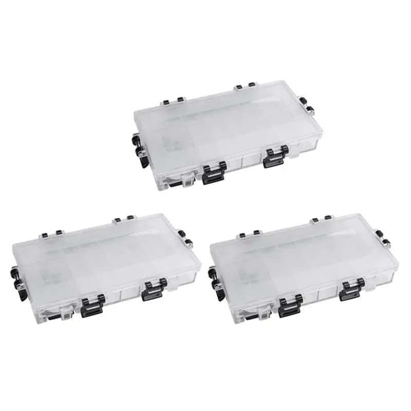 Stylish-3X 24-Well Airtight Leak Watercolor Paint Palette Box For Watercolors Half Pans, Acrylic, Gouache And Oil Paint