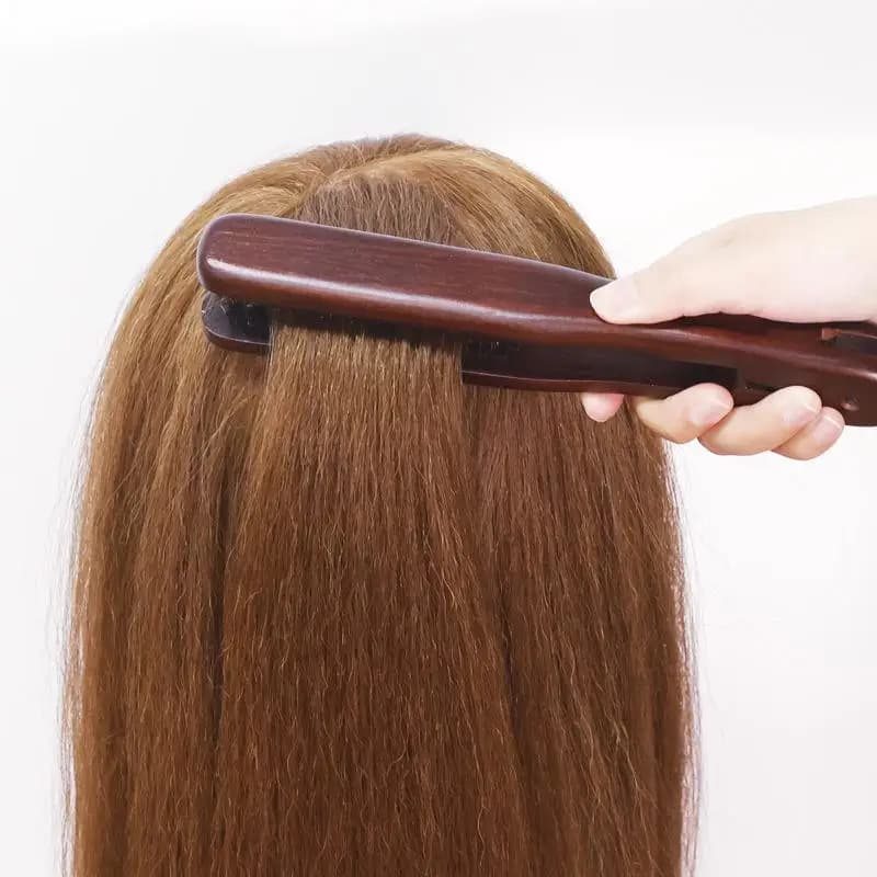 ♪ JN] Antistatic V Smooth Brush with Sludge Seals for Districting and Leasing Hair