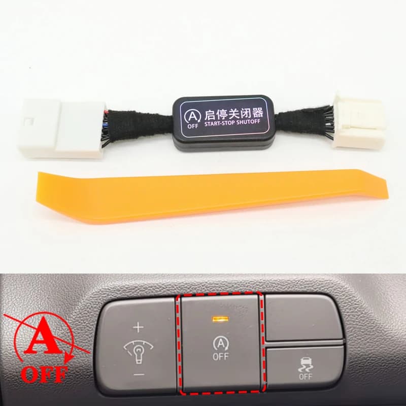 Auto Start Stop Remover, Switching Cable Control on/off Engine for Hyundai Elantra 2021- 2026