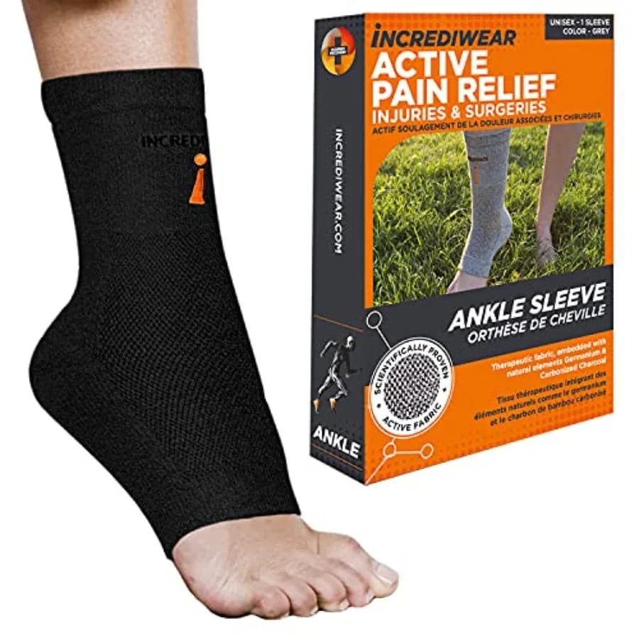 Supporto per Caviglia Incrediwear, Fascia per Caviglia per Alleviare il Dolore Articolare, Supporto per Caviglia Distortata, Sollievo da Artrite e Infiammazione, Miglioramento della Circolazione