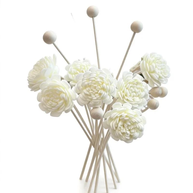10 Pieces Sticks Aroma Diffusers in Artificial Rattan, Refill for Make-up Fragrance Diffuser ♪