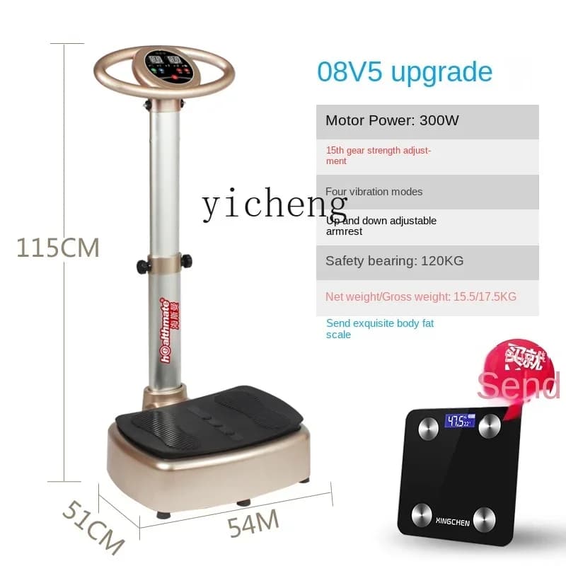 Power plate health frying machine for standing exercises for aerobic weight loss
