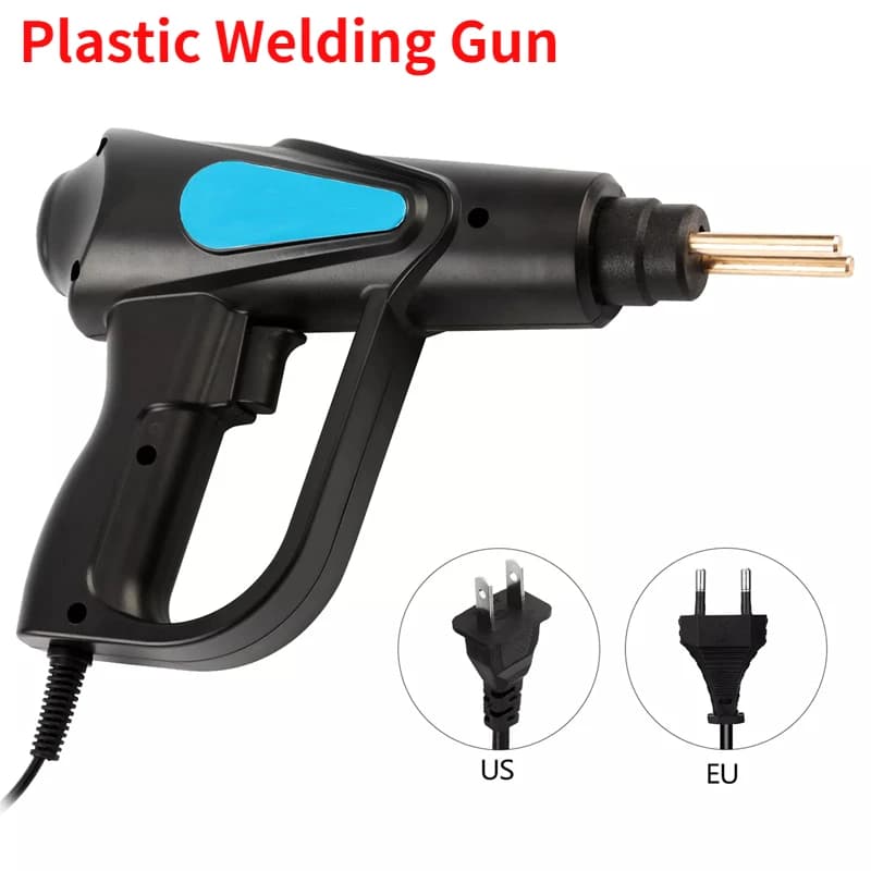 70W HOT Cucitrice Saldatore di plastica Pistola di calore Saldatrice di plastica Paraurti Saldatore Graffette Paraurti Kit di strumenti per auto di riparazione