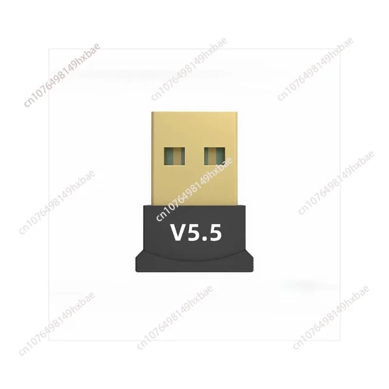 Adattatore wireless Bluetooth 5.0 Trasmettitore USB per ricevitore computer portatile Auricolari per laptop Ricevitore dongle dati stampante audio