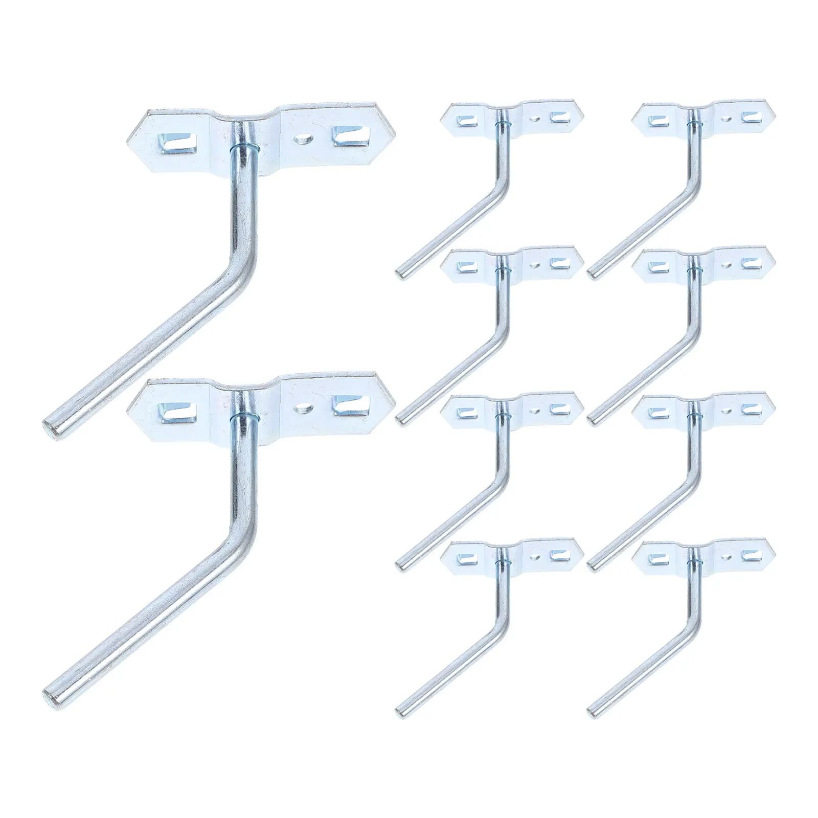 10Pcs Socket Wall Mount Garage Storage Hook Versatile Tool Organizer with Socket Holders Display Shelf Wall Mounted