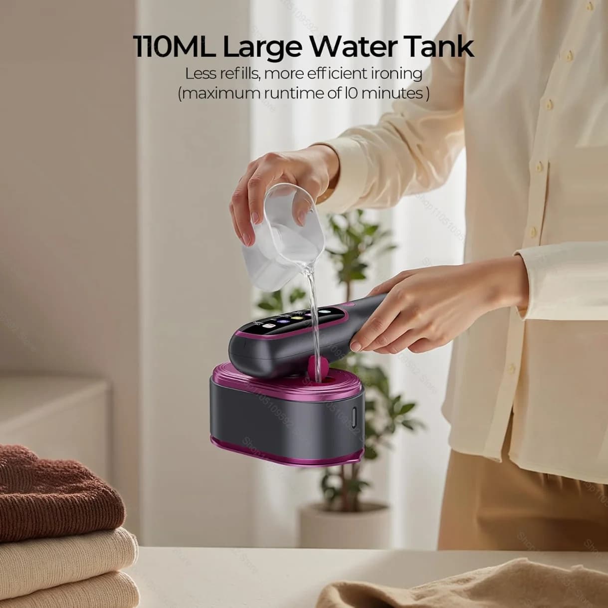 2026 NEW Garment Steamer Steam Hanging Iron Professional Handheld 1200W Household Heating Portable Steamer Iron Clothing Surface