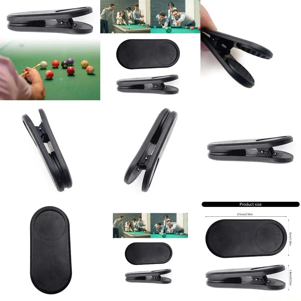 31BE Pratica clip per gesso da biliardo Clip magnetica per supporto per gesso da biliardo Accessorio da biliardo
