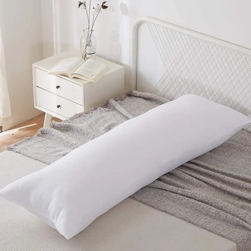 Inserto cuscino bianco 40x120cm 30x50cm 45x45cm 50x50cm letto soffice Sleeping Side Sleeper Body Pillow inserto cuscino di supporto lombare