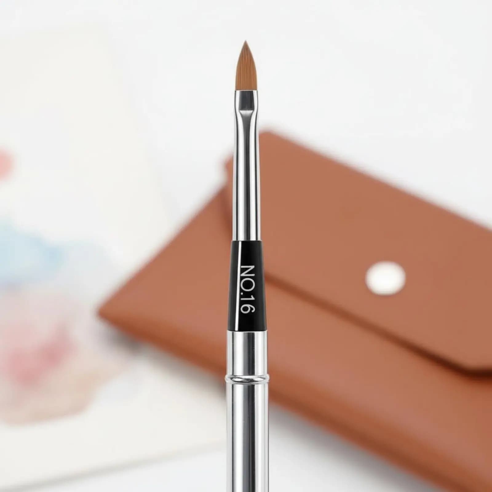 6 Pieces Travel Watercolor Brush Set Portable Retractable Artist Brushes Portable Artist Set Exact Control for Professionals