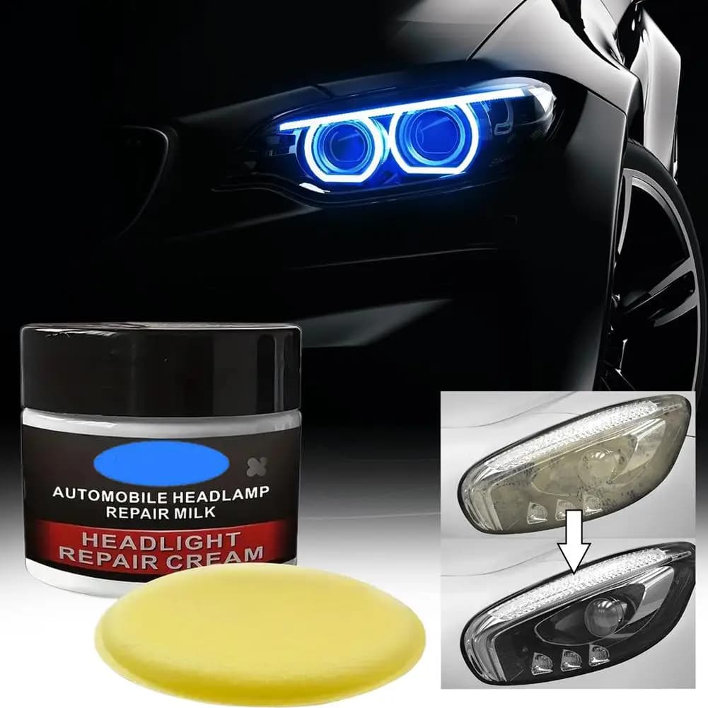 Kit per il ripristino dei fari dell'auto Lucidanti e cerele per la ristrutturazione Riduzione dell'ingiallimento Prevenzione dell'ossidazione Disappannamento Migliora T1R5