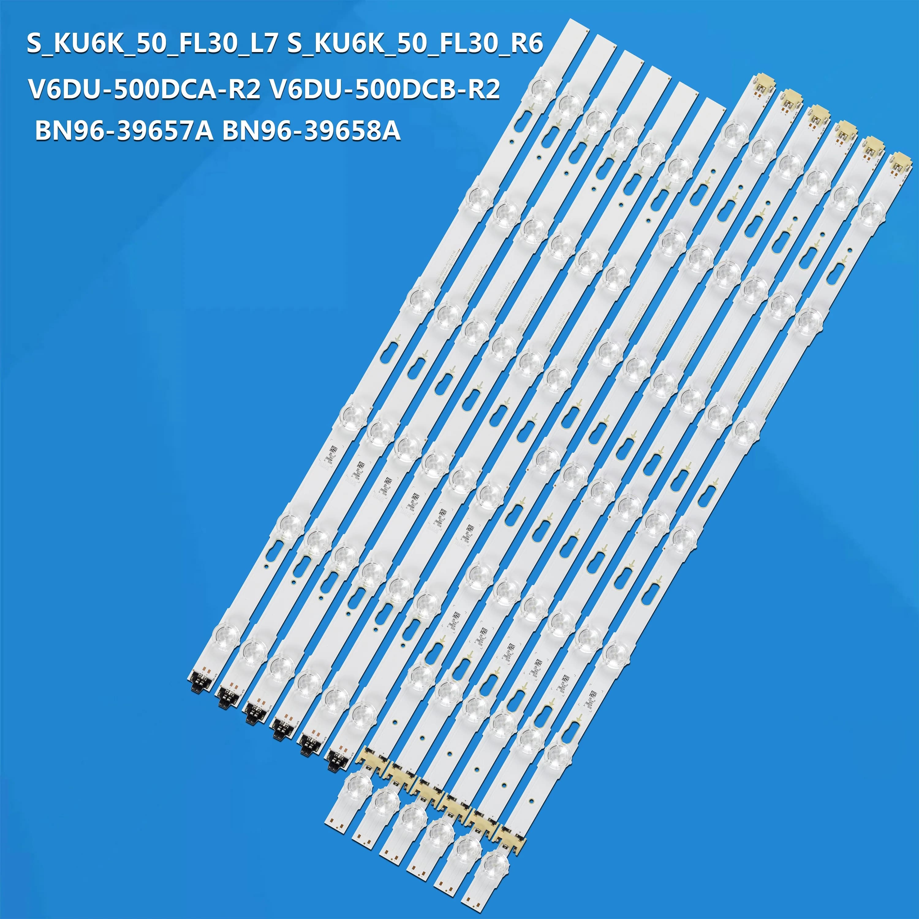 Striscia LED di retroilluminazione UN50KU6000K UA50MU7000W UA50MU7000S UA50MU7000K UN50KU6270F UN50KU6000G UA50KU6000K UN50KU6000H UA50MU7000R
