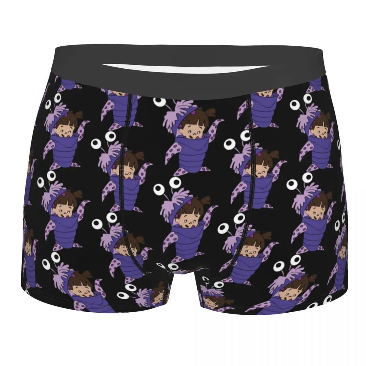 Intimo personalizzato con stampa di personaggi dei cartoni animati di Monsters University, boxer da uomo, mutande traspiranti