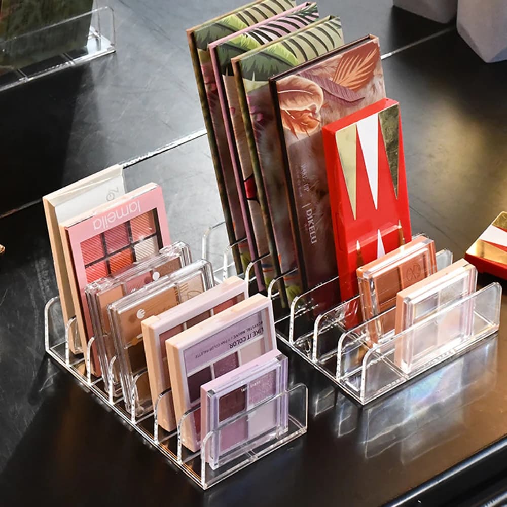 1 umbrella tray holder, cosmetic holders with transparent split cells, suitable for cake boxes, make-up, organizer, shelves